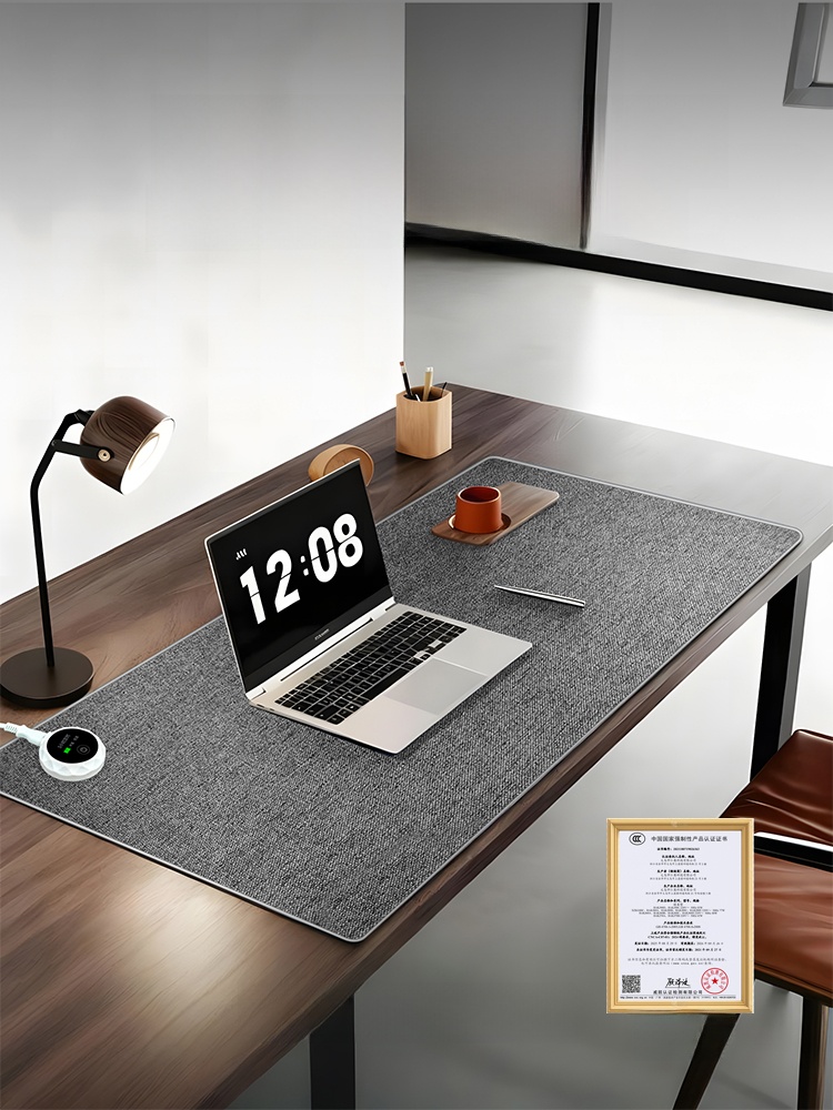 Interior Design Warm - Heated Mousepad Linen Material Left Side