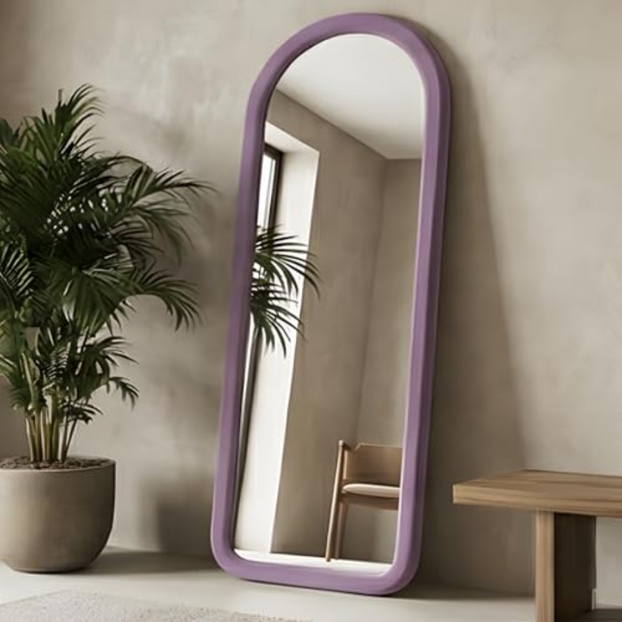 Arch Mirror Leaning - Full Length Mirror 56x20 Arch Floor