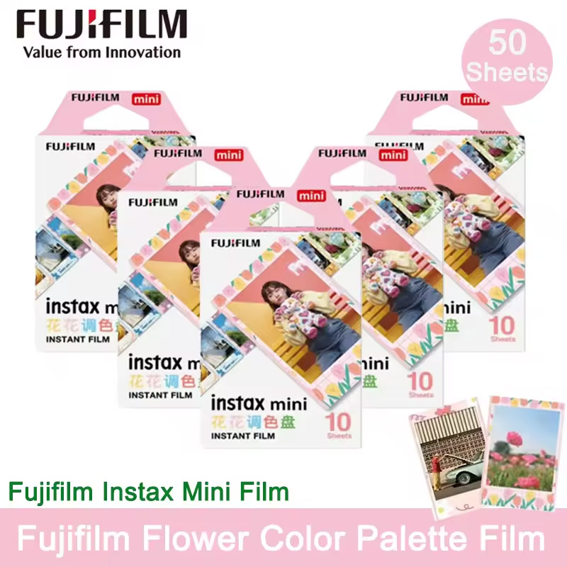 Interior Design Pinterest - Fujifilm Instax Mini Flower Color Palette