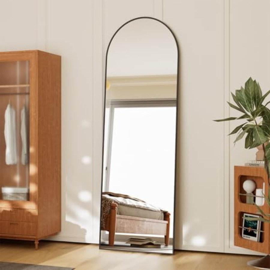 Arch Mirror Leaning - 21x56 inch Arched Full Length Mirror,