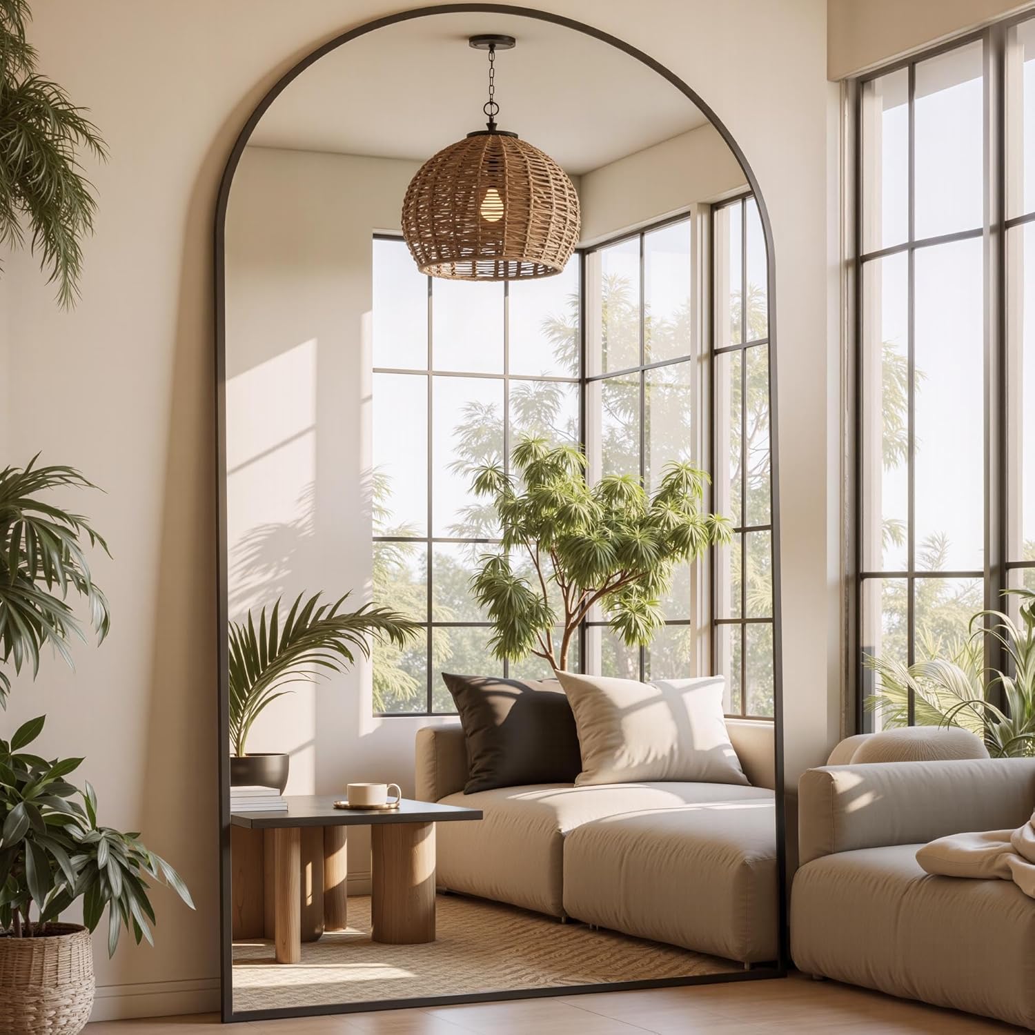 Arch Mirror Leaning - Full Length Mirror, 81