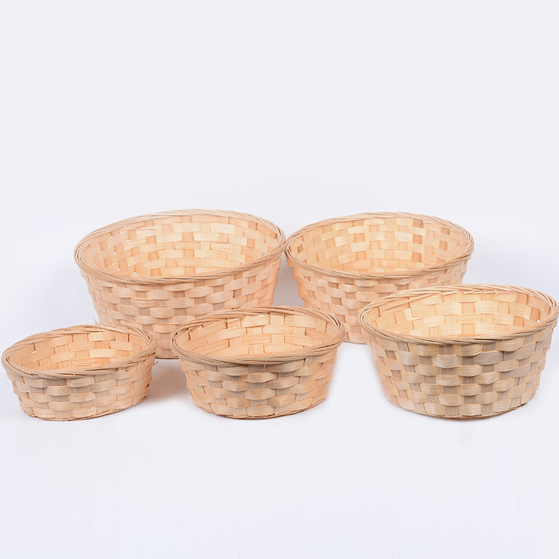 Travertine Tray Oval - Storage Fruit Woven Serving Baskets Wicker