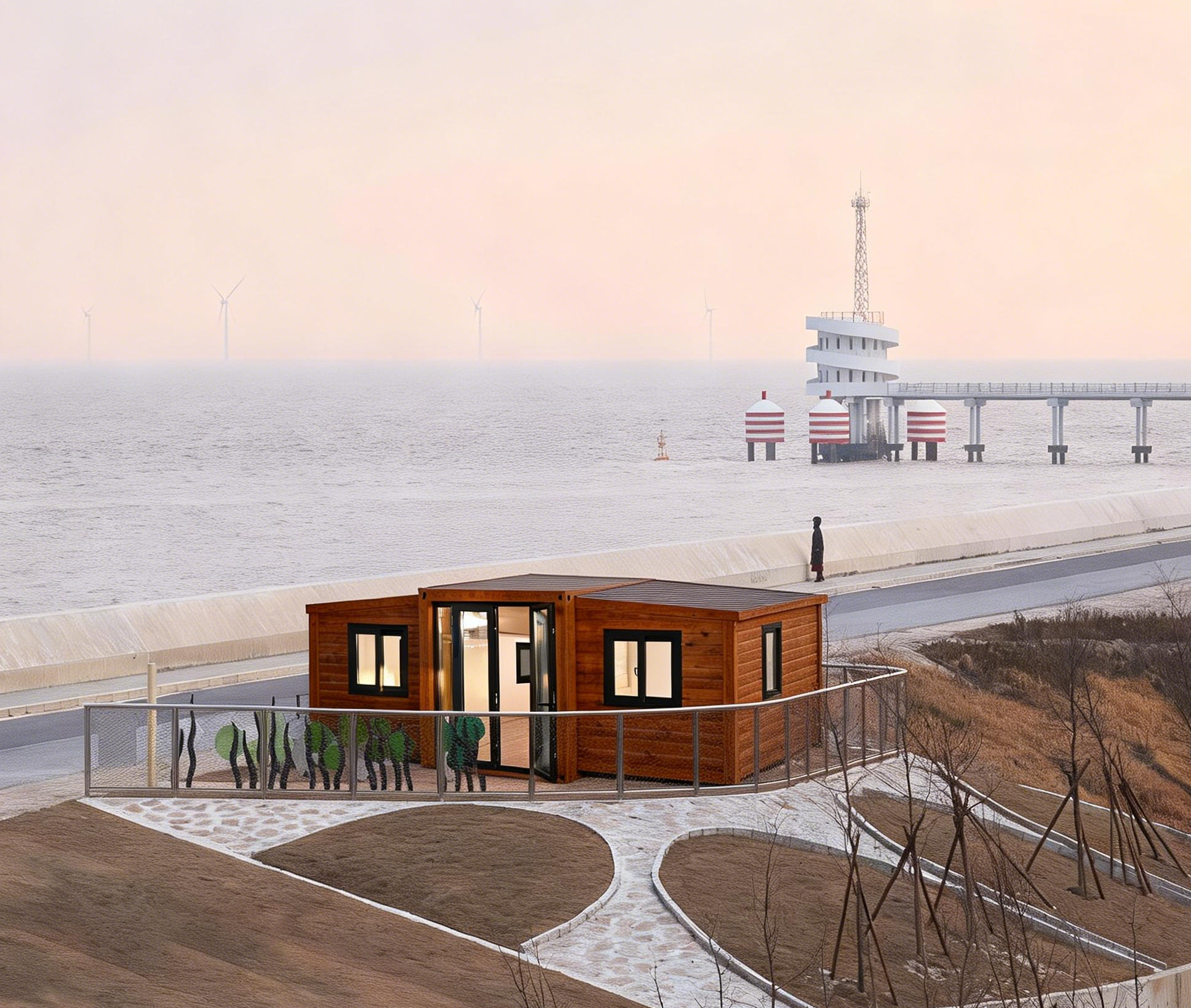 Interior Design Luxury House - 20FT 40FT Double Wing Expandable Container