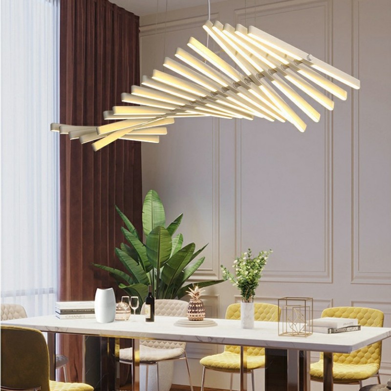 Fishbone Chandelier Nordic LED - Interior Design Meeting Room のレビューと価格