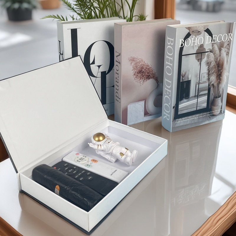 Open Fake Book Storage Box Lux - Interior Design Yearbook のレビューと価格