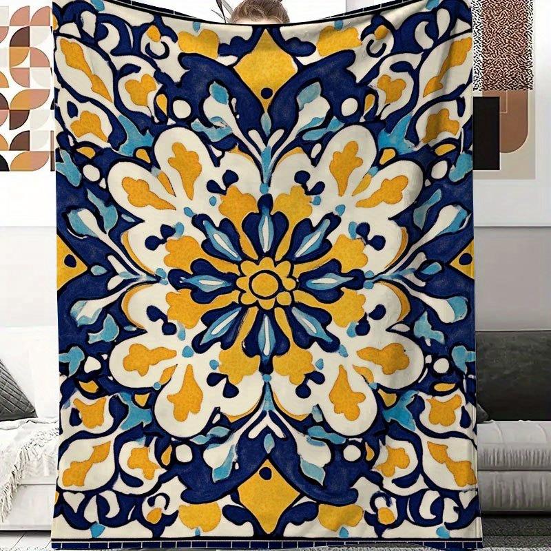 Mediterranean Tile Art Print F - Interior Design Warm のレビューと価格