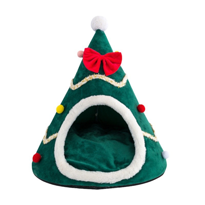 Christmas Tree Design Cat Bed  - Interior Design Warm のレビューと価格