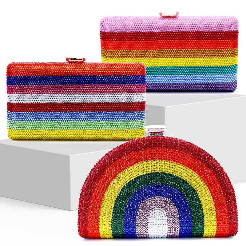 Rainbow Hand Carry Evening Din - Interior Design With Ai のレビューと価格