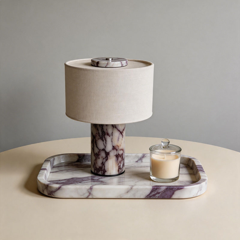Natural Marble Tray Oval Stone - Travertine Tray Oval のレビューと価格