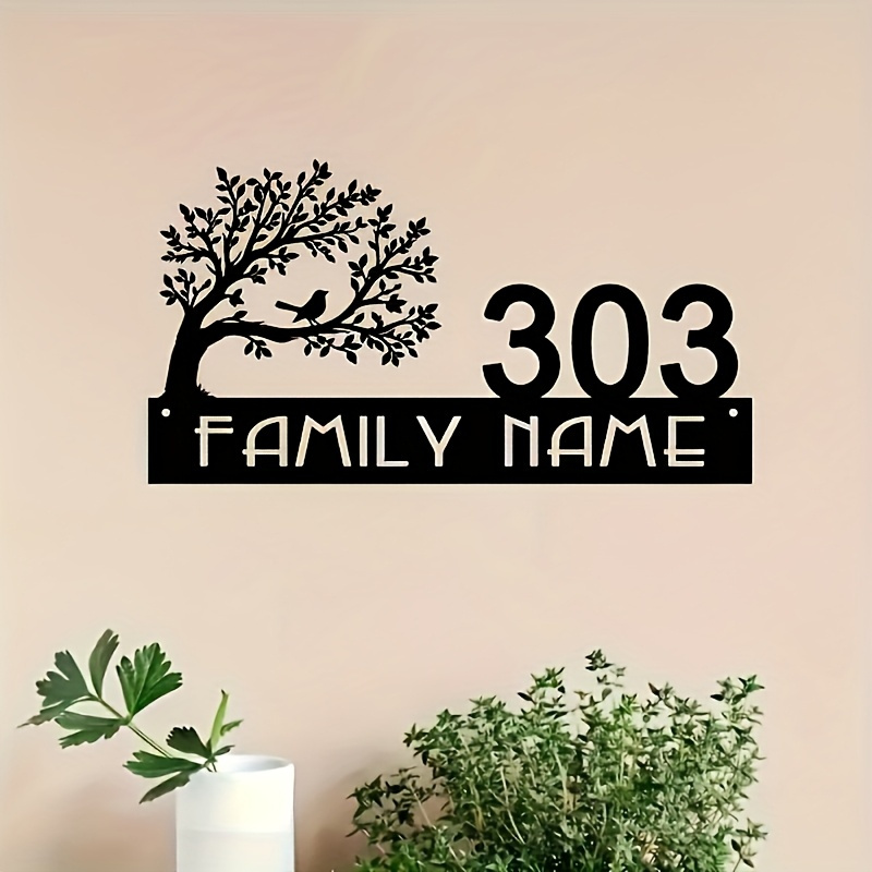 Custom Metal Address Sign with - Interior Design House のレビューと価格