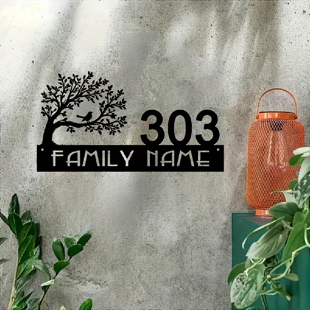 Custom Metal Address Sign with - Interior Design House のレビューと価格