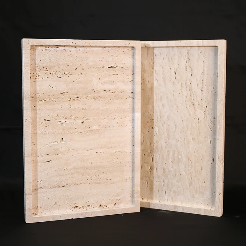 30x20x1.8cm Nature Marble Beig - Travertine Tray Oval のレビューと価格