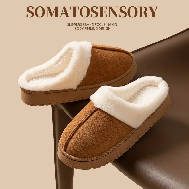Indoor Cotton Slippers for Win - Interior Design Warm のレビューと価格