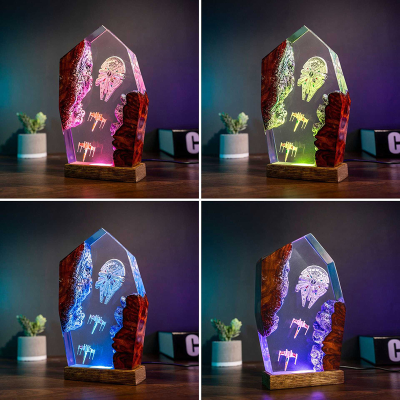 Table Resin Lamp Universe War  - Interior Design House のレビューと価格