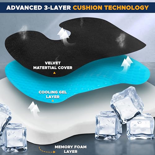 2-Pack Advanced 3-Layer Gel Me - Velvet Cushion Cover のレビューと価格