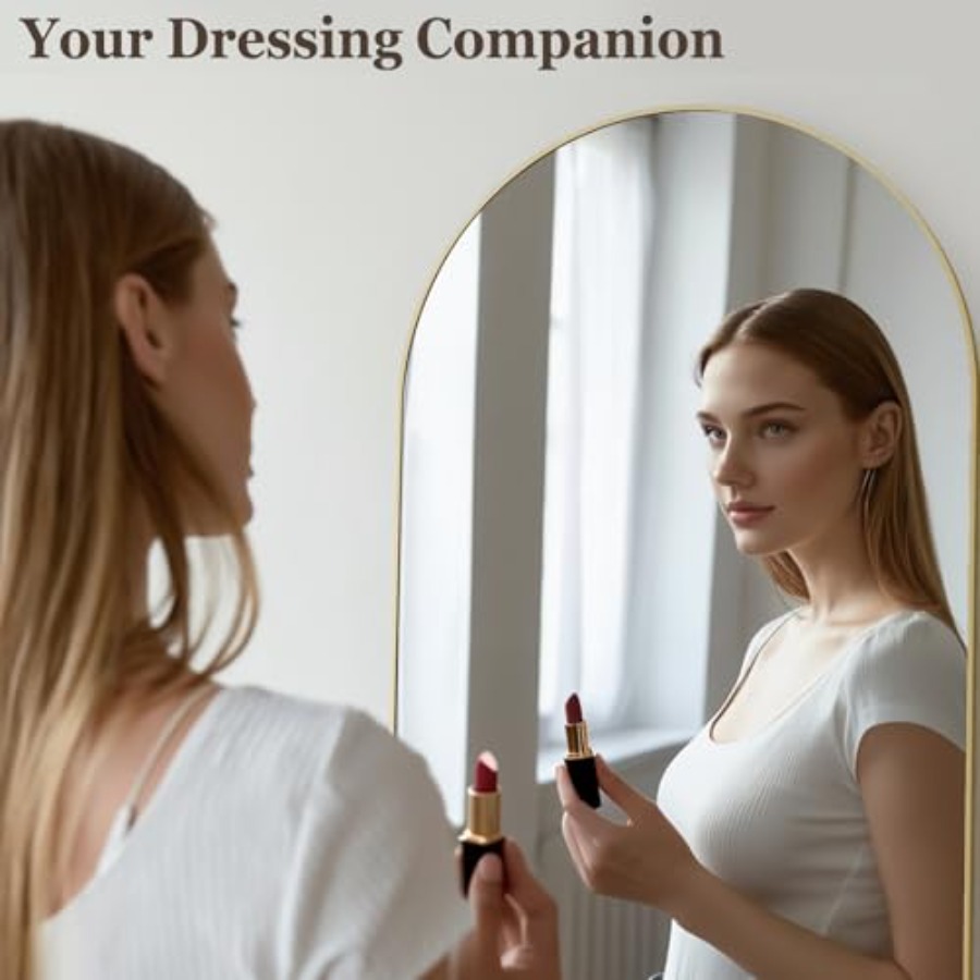 Full-length arched mirror for  - Arch Mirror Leaning のレビューと価格