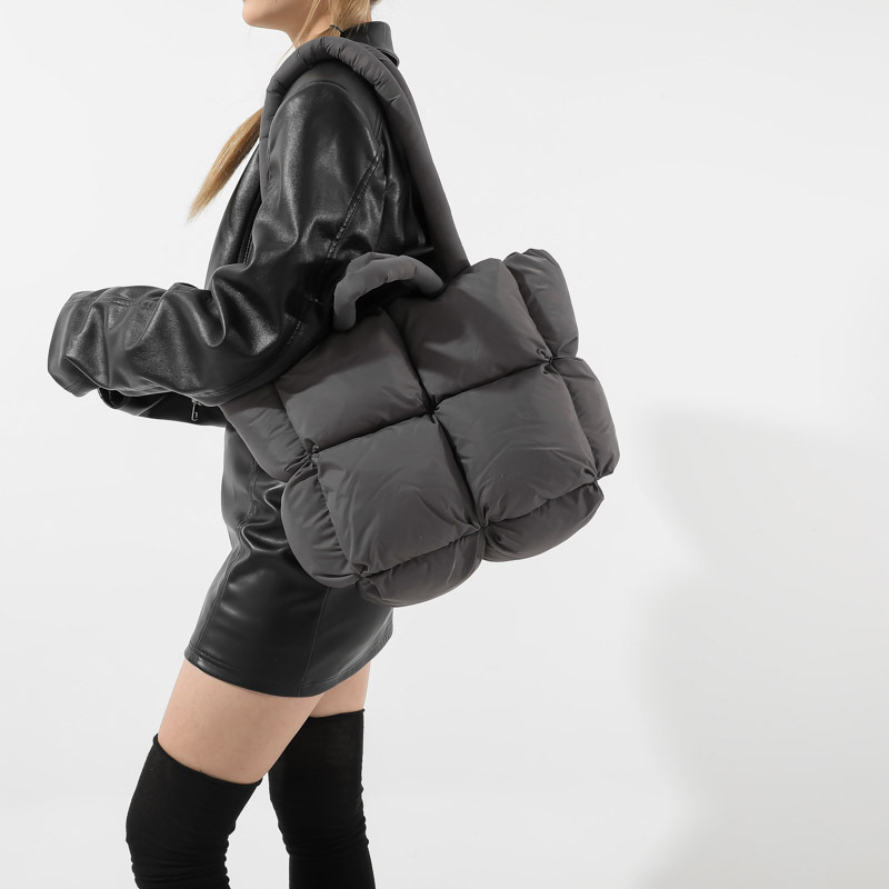 Fashion Soft Puffer Tote Bag D - Interior Design Warm のレビューと価格