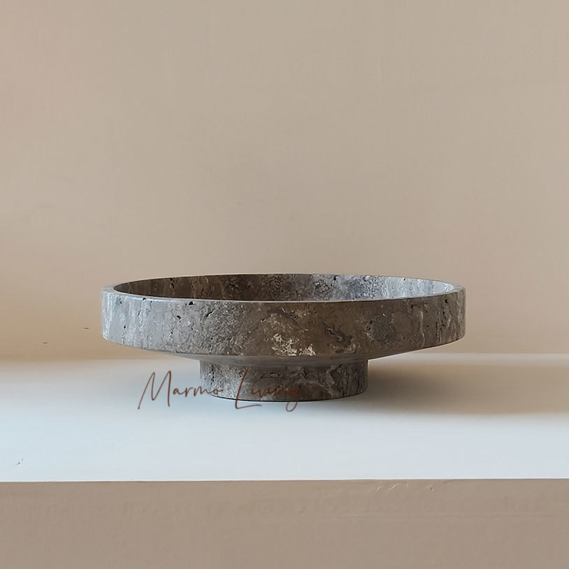 Beige Travertine Bowl Wabi Sab - Travertine Tray Oval のレビューと価格