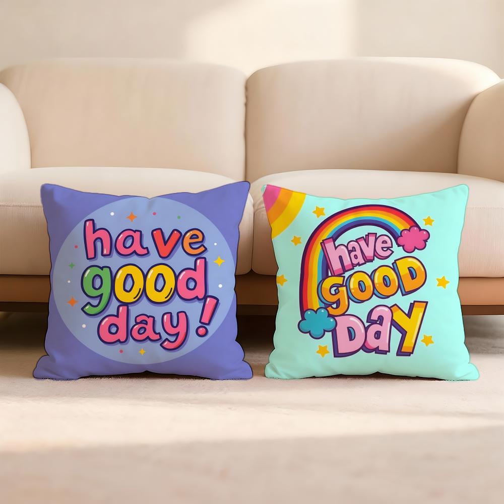 warm good day Cushion Cover Pr - Interior Design Warm のレビューと価格