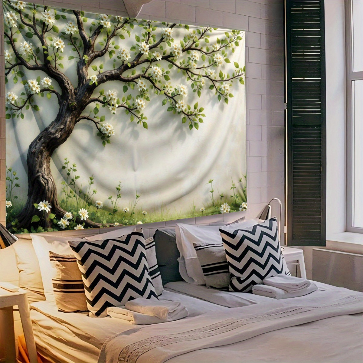 3D Blossoming Tree Wall Mural  - Interior Design Zen Style のレビューと価格