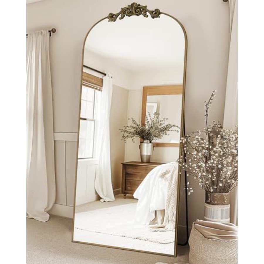 Vintage Full Length Mirror, 76 - Arch Mirror Leaning のレビューと価格