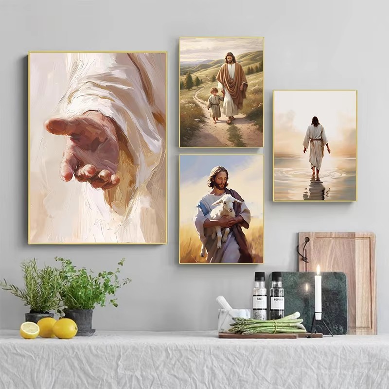 Classic Jesus Christ Walking o - Interior Design House のレビューと価格