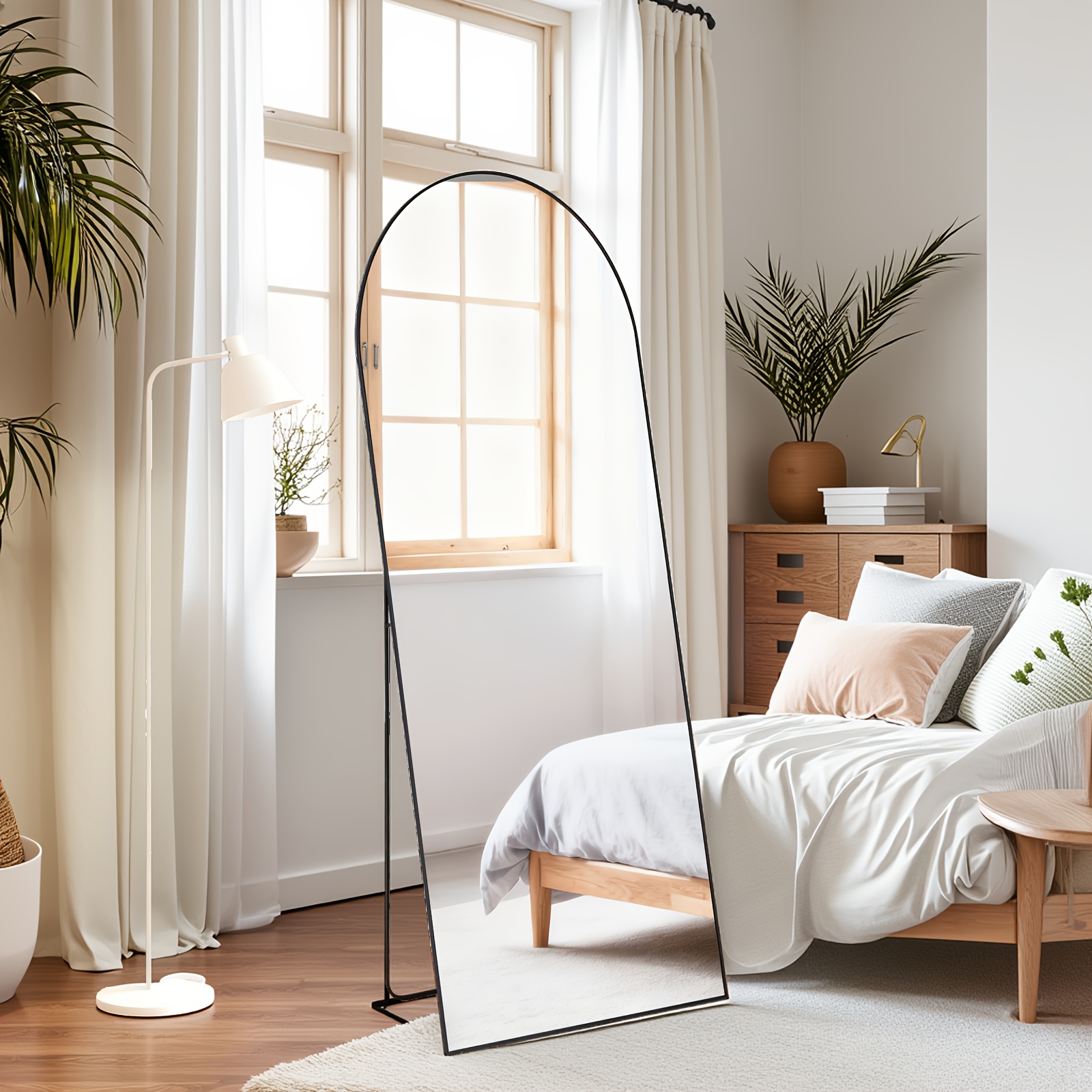 Arched/Rect Full Length Mirror - Arch Mirror Leaning のレビューと価格