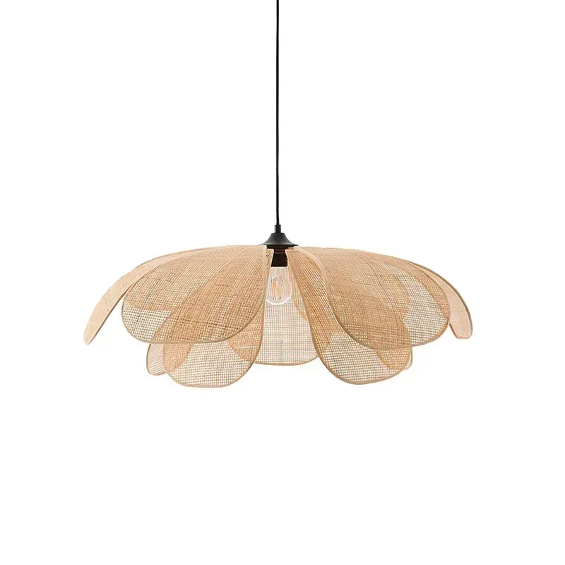Japanese Rattan Flower Petal P - Interior Design Zen Style のレビューと価格
