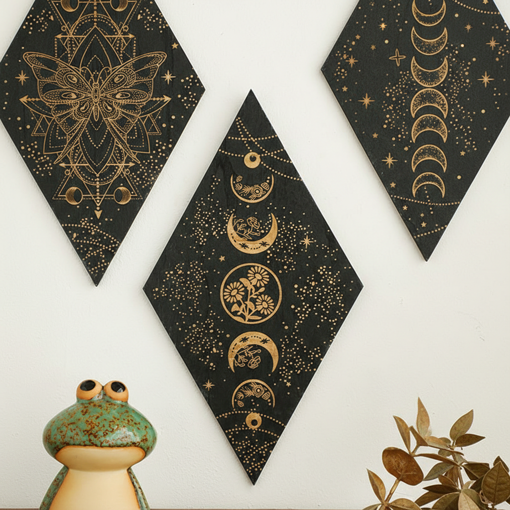 Geometric Wall Shelf Diamond T - Geometric Shelf Triangle のレビューと価格
