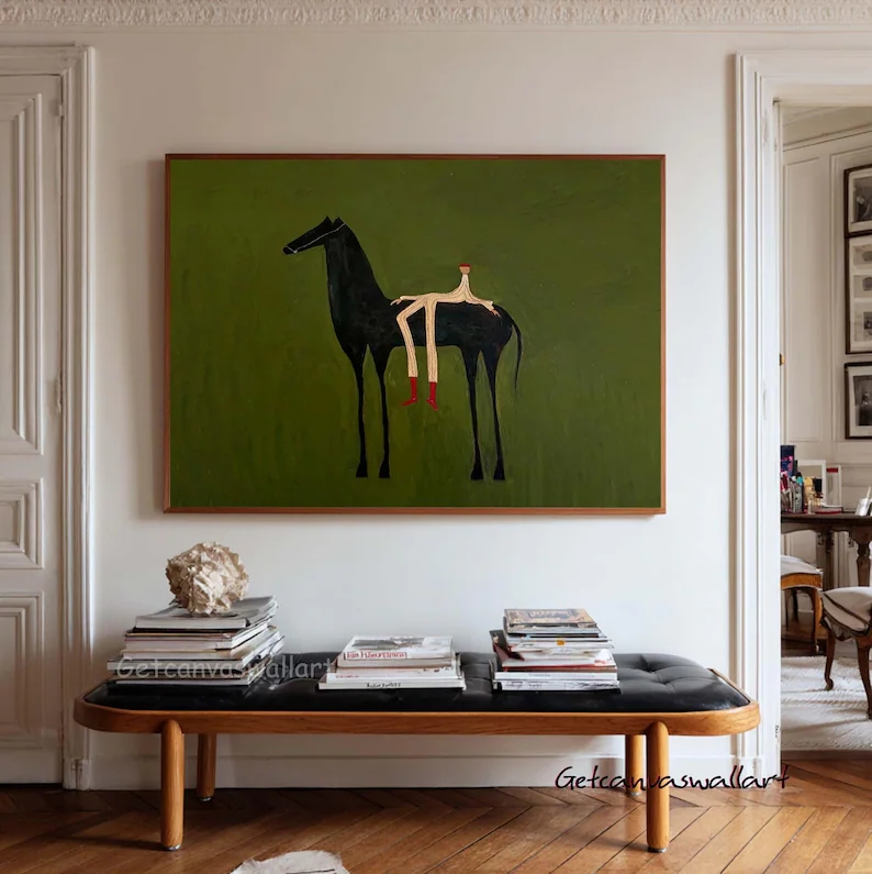 Modern Abstract Western Horse  - Interior Design House のレビューと価格