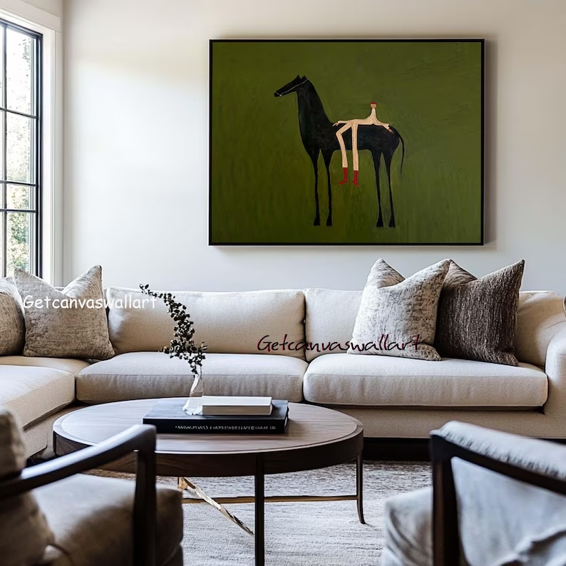 Modern Abstract Western Horse  - Interior Design House のレビューと価格