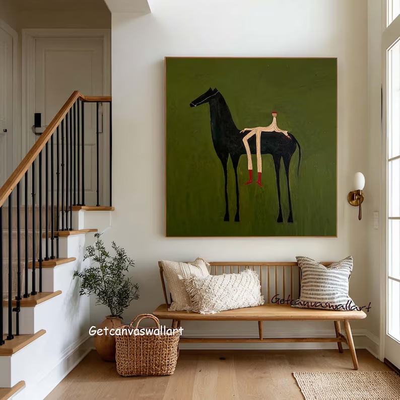 Modern Abstract Western Horse  - Interior Design House のレビューと価格