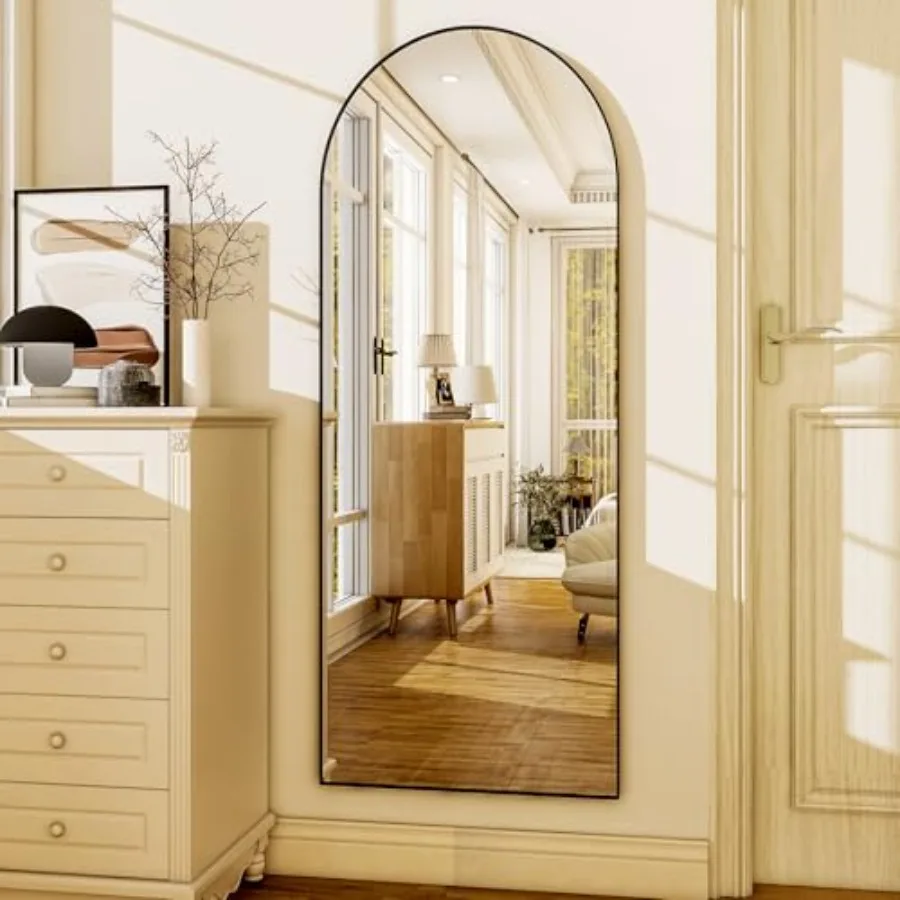 Full Length Mirror for Bedroom - Arch Mirror Leaning のレビューと価格
